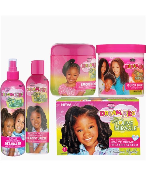 African Pride Dream Kids Hair Moisturising & Texturising  Bundle