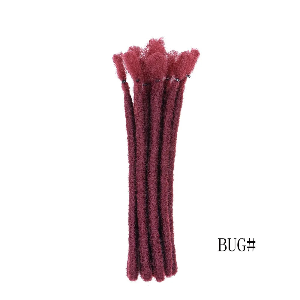 H&STAR Synthetic 8 Inch Handmade Dreadlocks Hair Extensions