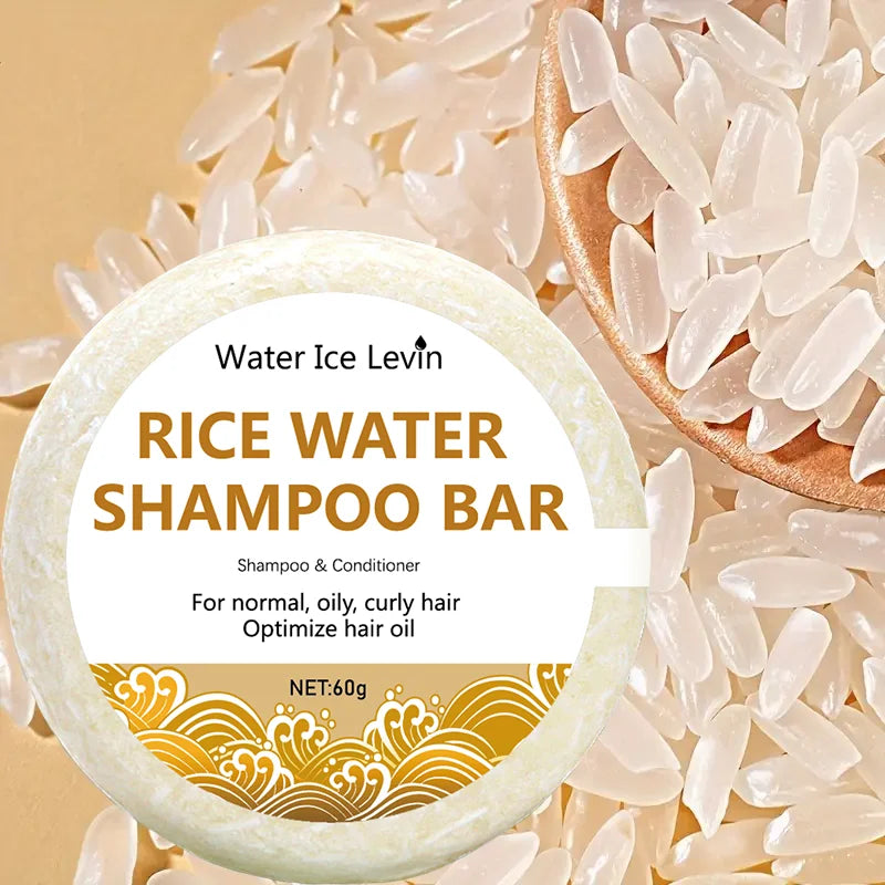 Organic Rice water Shampoo Soap Bar 60g for Hair Growth