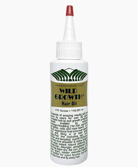 Wild Growth Hair Oil Regrowth Formula Eyelash Eyebrows Growth Oil - 118ml