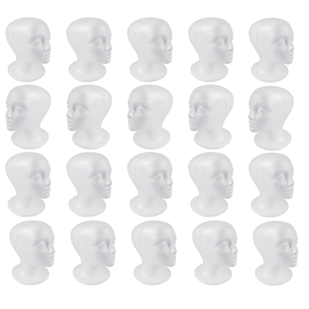 Styrofoam Model Heads/Hat Wig Foam Mannequin