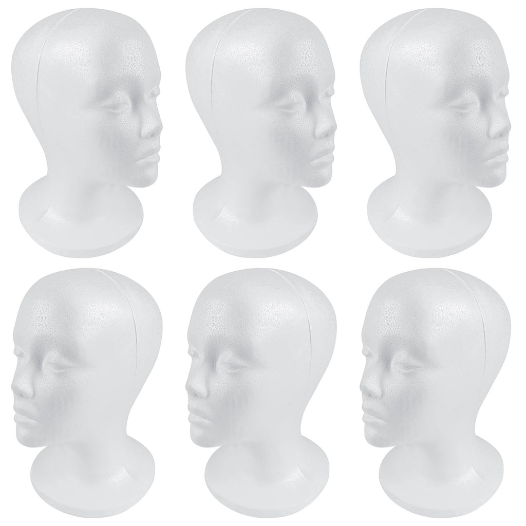 Styrofoam Model Heads/Hat Wig Foam Mannequin