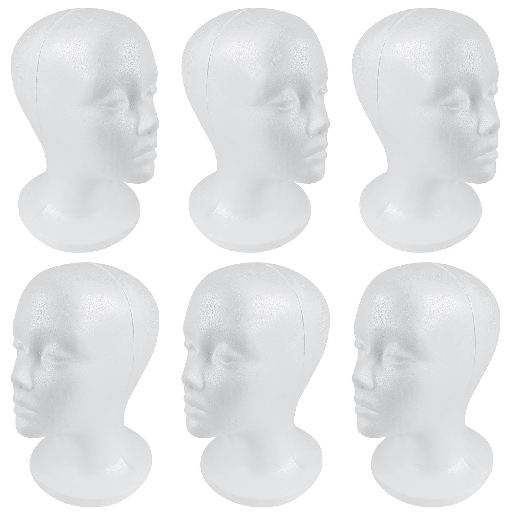 Styrofoam Model Heads/Hat Wig Foam Mannequin